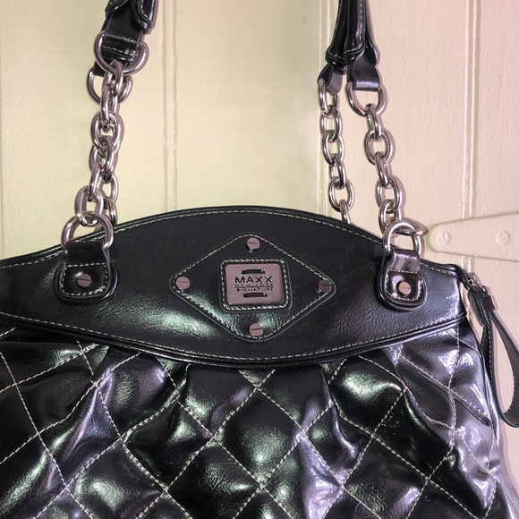 Maxx New York Signature Shoulder Bag - Picture 2 of 4